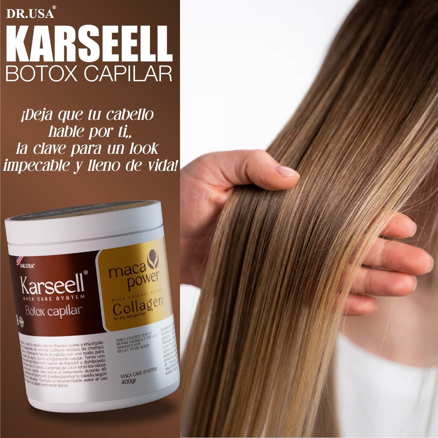 KARSEELL BOTOX CAPILAR 400MG