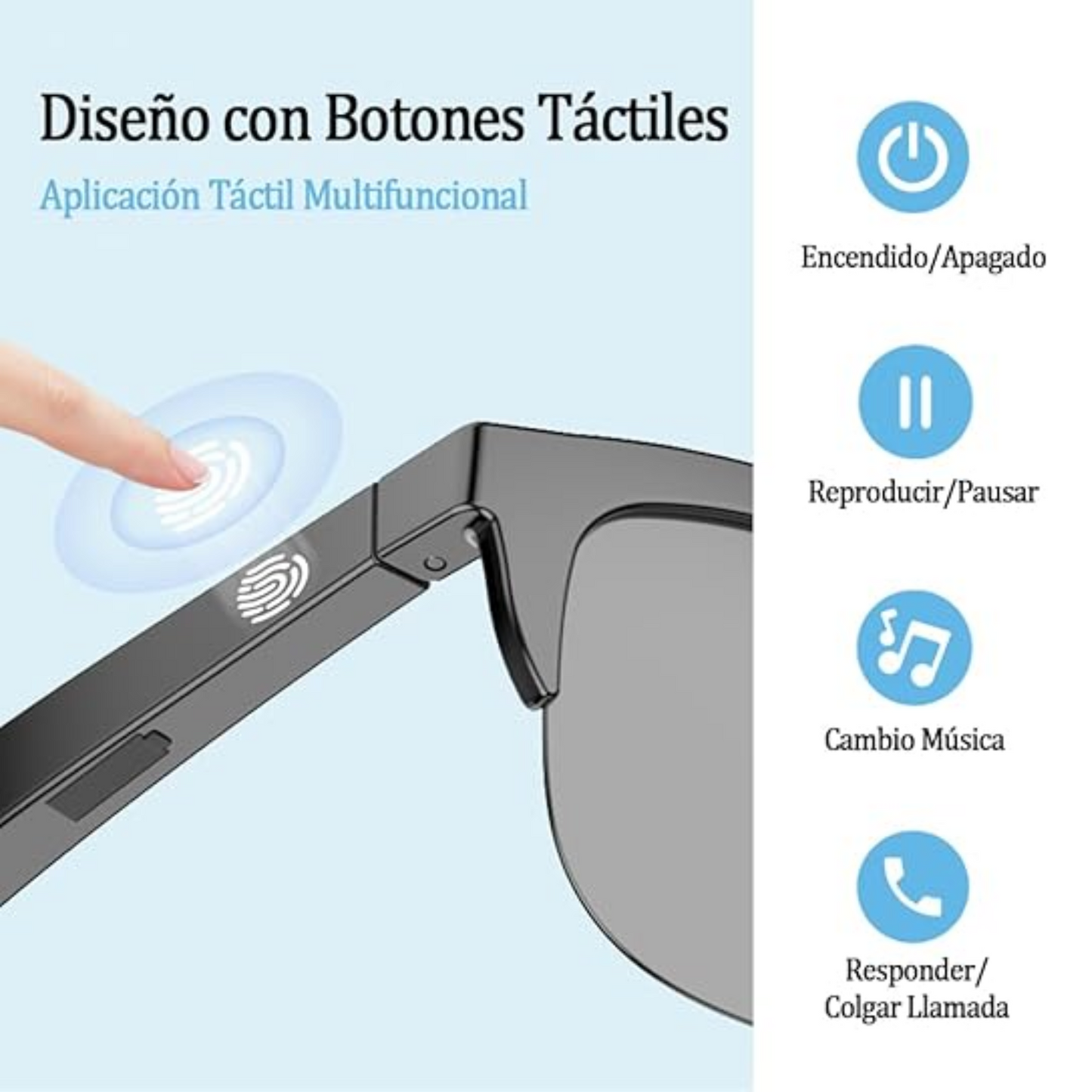 GAFAS INTELIGENTES BLUETOOTH