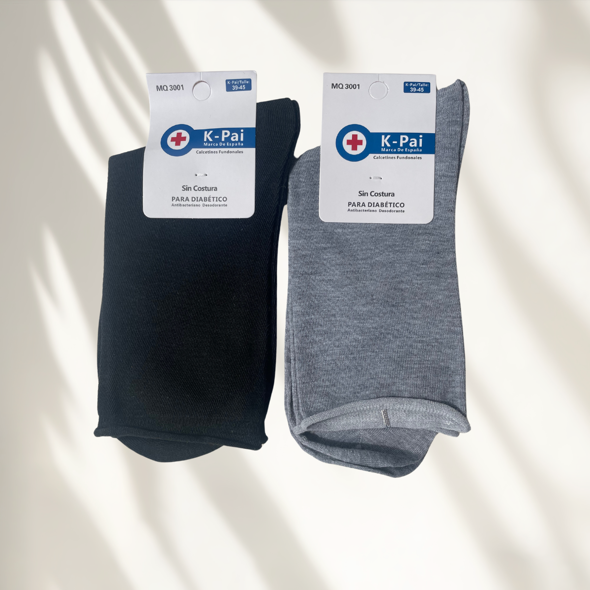 CALCETINES SIN COSTURA (PARA DIABÉTICOS) 12 PARES